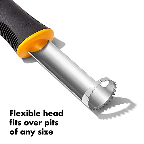 OXO Good Grips Peach Pitter - Stainless Steel Fruit Pit Remover