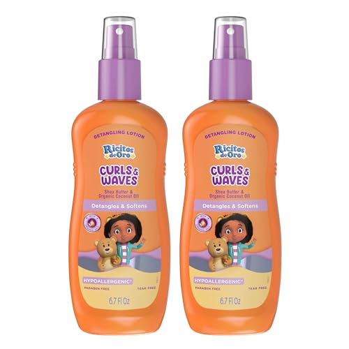 Kids Detangling Hair Spray with Shea Butter - Bouncy Curl & Frizz Control