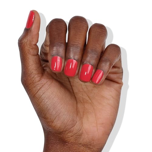 LONDONTOWN Blush Red Cr?me Nail Polish, Flushed Cheeks lakur, Vegan Chip-Resistant Long-Lasting Nail Lacquer, 40 fl oz (Pack of 2)
