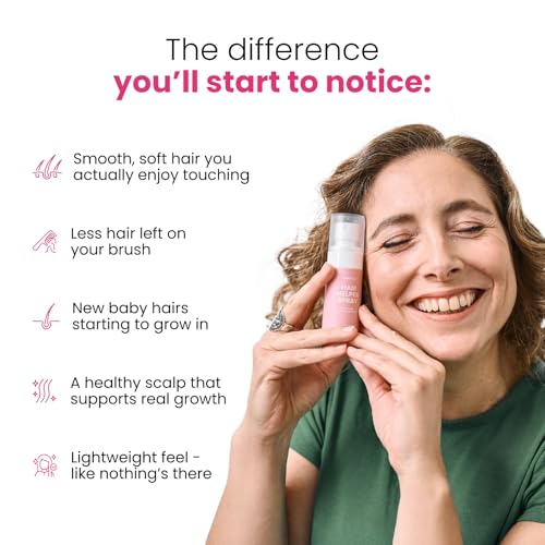 Trybello Hair Helper Spray - Biotin & Caffeine DHT Blocker Hair Growth Serum