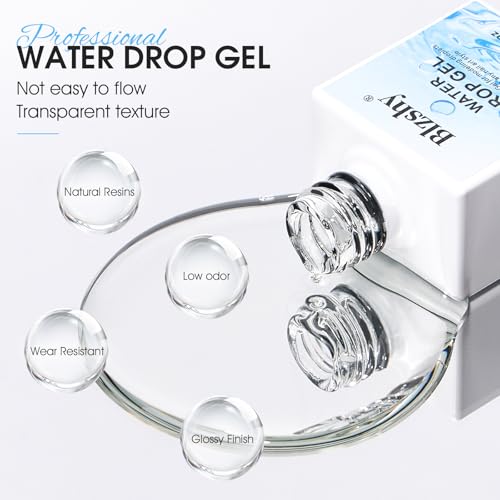 3D Water Droplet Gel Nail Polish - 12ML for Stunning Nail Art