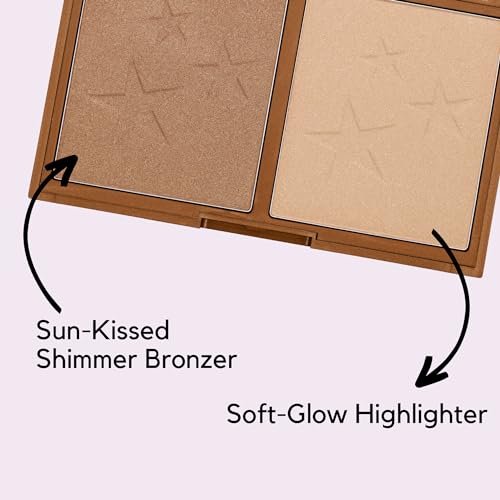 W7 Hollywood Bronze & Glow Bronzer Highlighter Duo