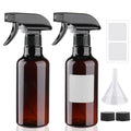 12oz Spray Bottles 2-Pack Adjustable Mist/Stream Heavy Duty