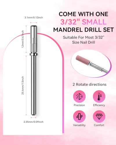 Makartt 180/240 Grit Sanding Bands Set - 100 Pcs with 3.1mm Mandrel