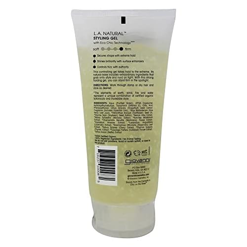 Giovanni, Styling Gel L.A. Natural, 6.8 Fl Oz