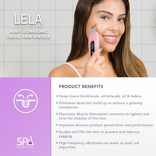Spa Sciences LELA 4-in-1 Facial Spatula for Cleansing & Anti-Aging