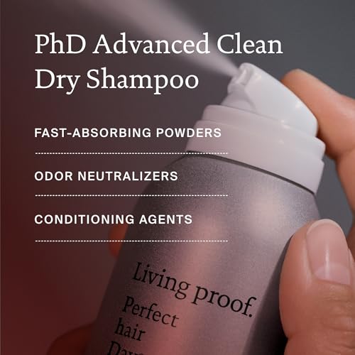 Living Proof Perfect Hair Day Dry Shampoo Velvet Amber Scent 5.5 oz - Advanced Clean & Refreshing