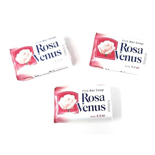 Rosa Venus Pink Rose Soap 5.3 Oz