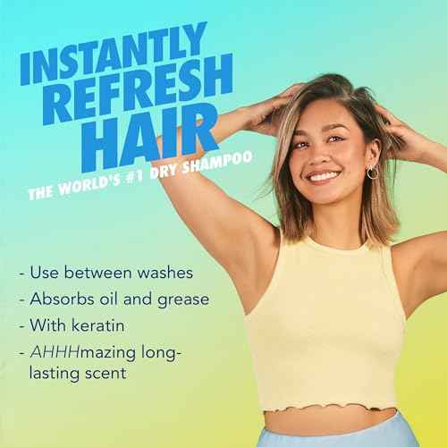 Batiste Dry Shampoo, Fresh Fragrance, Refresh Hair and Absorb Oil Between Washes, Waterless Shampoo for Added Hair Texture and Body, 5.71 oz