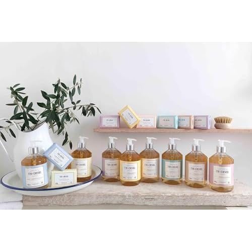 Fer ? Cheval Marseille Liquid Soap, Luxury French Liquid Soap, Savon Liquide De Marseille, Seaside Citrus, 500 ml/16.9 fl oz