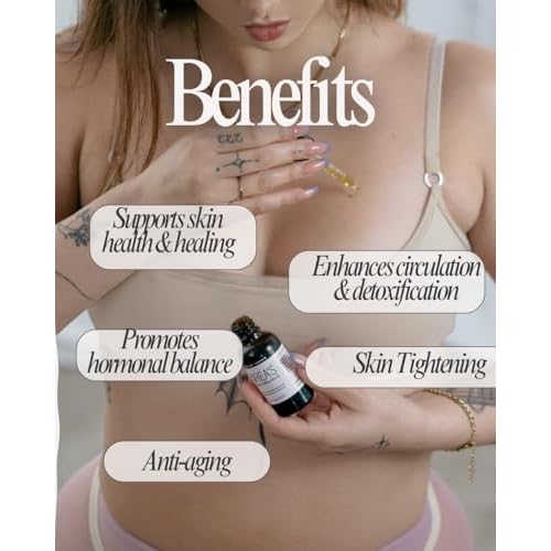 Brea's Breast Wellness Serum ? Botanical Essential Oil Blend with Frankincense, Geranium, Evening Primrose & Jojoba for Soothing Massage & Skin Hydration ? 1 fl oz