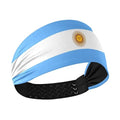 Women's Yoga Headband – Transgender Pride Flag Elastic Hair Wrap