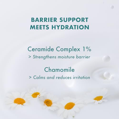 Skin ResQ by Petal Fresh Hello Hydration Milky Toner, Hydrating Facial Toner with 1% Ceramide Complex and Chamomile, Fragrance Free Moisturizing Toner for Dry Sensitive Skin, Made in Korea, 8 oz