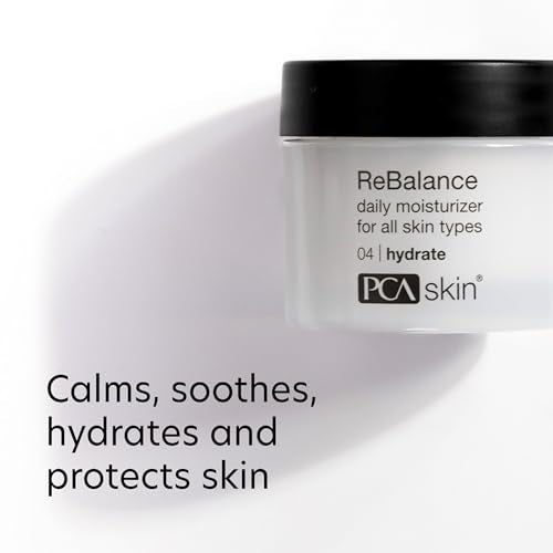 PCA SKIN ReBalance Sensitive Moisturizer for Face - ReBalance Daily Face Moisturizer, Creamy, 1.7 fl oz Jar