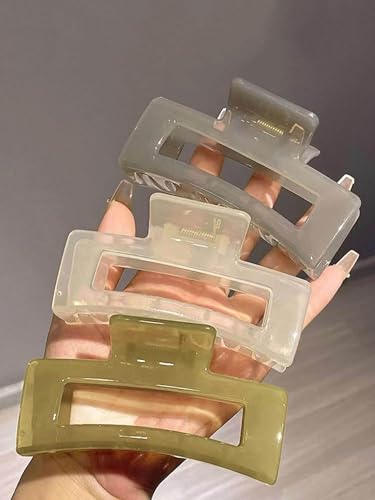 Extra Large Hair Claw Clips for Thick Hair, 5 Inch, 4 Pack