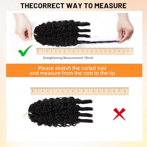 Burmese Curly Crochet Human Hair 16 Inch 120g 15A