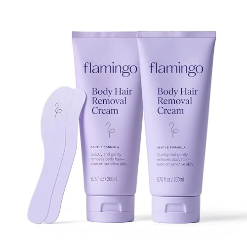 Flamingo Women's Hair Removal Cream 2-Pack | Legs, Underarms & Bikini