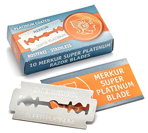 Merkur Razor Double Edge Razor Blades, MK-911, 10 Count (Pack of 1)