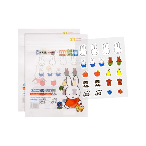 The Cr?me Shop Miffy Clear As Day! , Korean Hydrocolloid Spot Blemish Patches, Infused with Tea Tree and Witch Hazel to help conceal blemishes and absorb excess oil- (Pack Of 2)