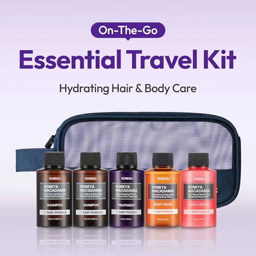 KUNDAL Honey & Macadamia 5-Piece Hair & Body Set