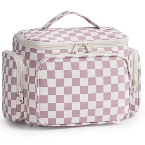 Narwey Hanging Travel Toiletry Bag for Women - Large Capacity Makeup Organizer