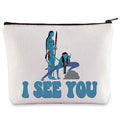BWWKTOP Jake Sully Cosmetic Makeup Bag Neytiri Fans Gifts I See You Makeup Zipper Pouch Bag For Movie Fans (I SEE YOU)