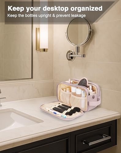 Toiletry Bag with Wet Dry Separation & Waterproof Compartment