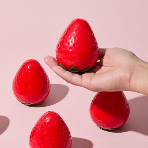 TONYMOLY Very Berry Strawberry Hydrating Hand Cream & Candle Gift Set