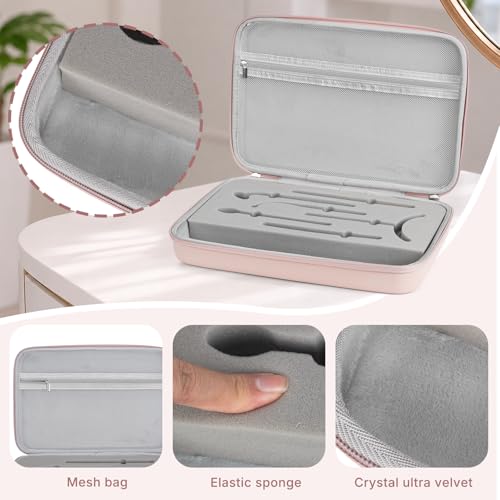 NuDerma High Frequency Wand Case - Pink Travel Carrying Case