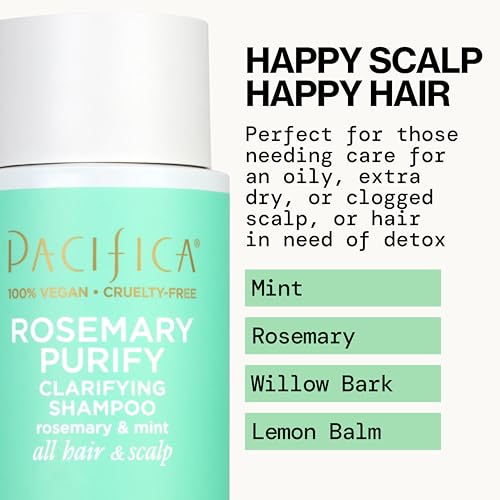 Pacifica Rosemary Clarifying Shampoo - Detox & Purify