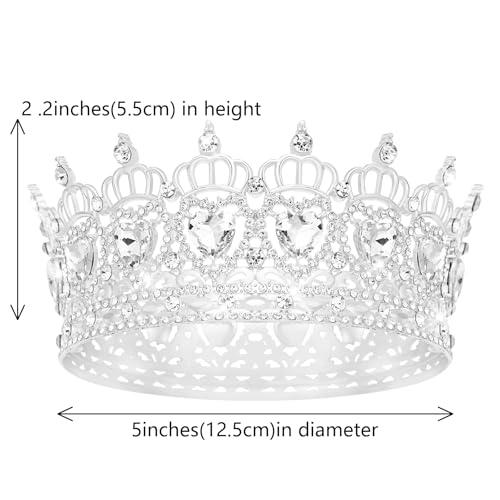 Queen Crown Wedding Rhinestone Tiara for Women
