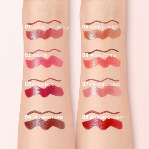 Erinde 2-in-1 Lip Liner & Gloss Combo Set - Waterproof