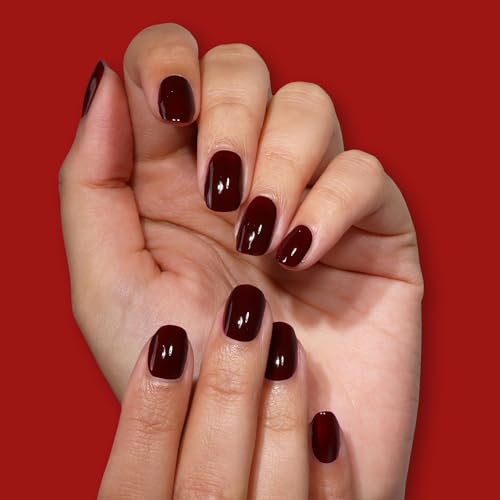 LONDONTOWN Lakur Red Nail Polish - Long-Lasting, Chip-Resistant