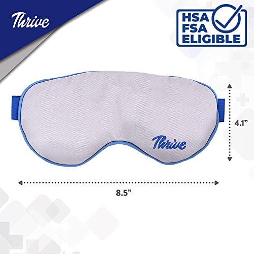 Thrive Clay Bead Heated & Cooling Eye Mask for Dry Eyes & Puffiness