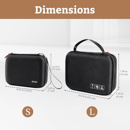 ProCase Hard Travel Case for Hair Clippers & Grooming Kits