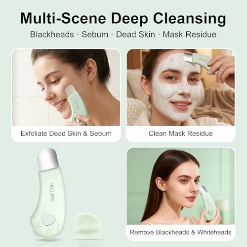 3-in-1 Blackhead Remover Tools Set with Silicone Scrubber