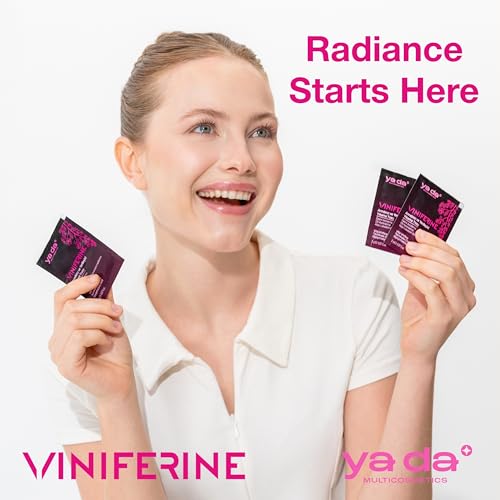 Viniferine Purifying & Rejuvenating Powder Peeling - Enzyme Exfoliating | Buffs Away Dullness for a Brighter Complexion | Synergistic Formula | 0.07oz x 20pcs | Rewrite Your Skin¡¯s Story