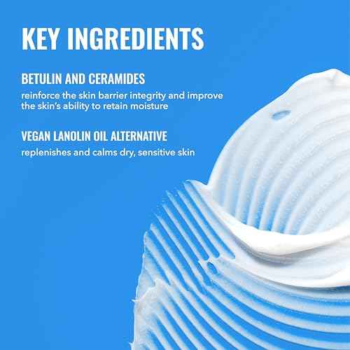 Good Molecules Rich Cream with Ceramides 50 ml / 1.6 oz ? Daily Facial Moisturizer for Dry Skin, Redness ? Face Lotion with Betulin Soothe, Plump, Hydrate, Moisturize ? Anti-aging Skin Care