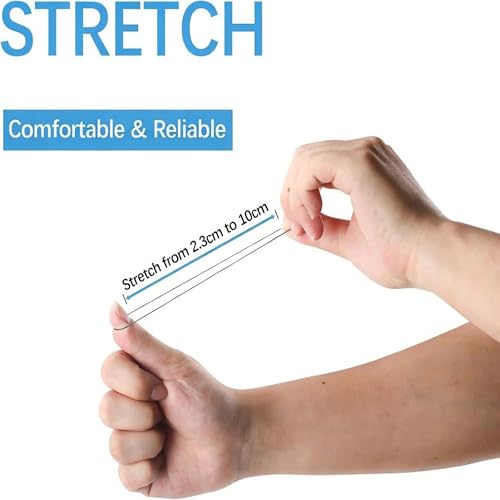 6000pcs Mini Black Hair Rubber Bands for Styling, Lightweight & Discreet