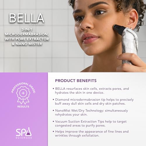 Spa Sciences - Bella Microdermabrasion Pore Extractor & Nano Mister