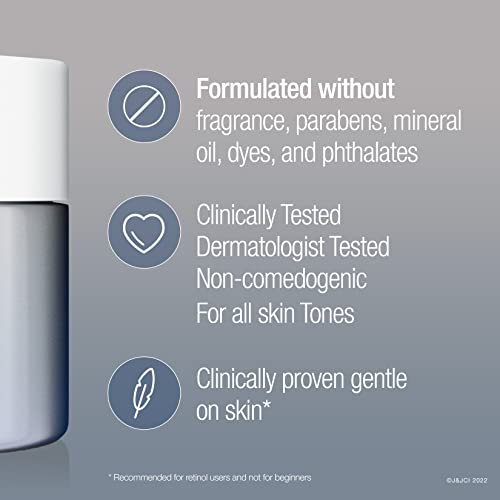 Neutrogena Rapid Wrinkle Repair Retinol Pro+ Night Cream Face Moisturizer, Anti-Aging Face Cream, 1.7 oz + Trial Size Hydro Boost Facial Cleanser, 0.5 fl. oz