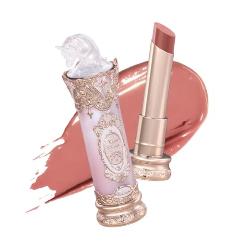Flower Knows Knight Unicorn Glazed Lipstick - Rosy Nude Pink