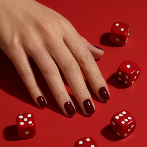 LONDONTOWN Lakur Red Nail Polish - Long-Lasting, Chip-Resistant