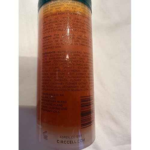 CIRCCELL Tetra Acidic Facial Cleanser: Perfect Your Skin with a Blend of Glycolic, Malic, Lactic, and Salicylic Acids Infused with Nourishing Jojoba Oils