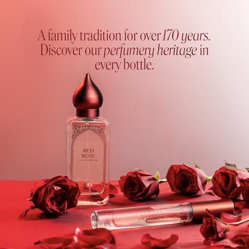 Nemat Red Rose EDP Spray 9 ml | Travel Size Perfume for Women & Men