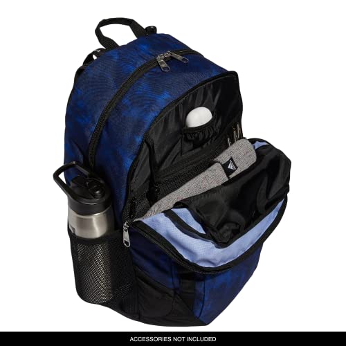 adidas Excel 6 Backpack, Stone Wash Team Royal Blue/Black, One Size