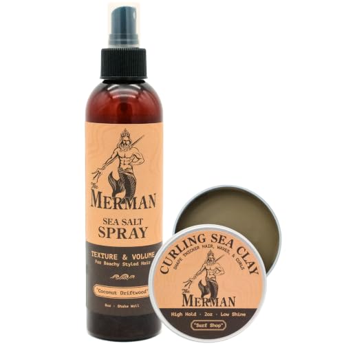 Sea Salt Spray & Curling Clay Bundle – All-Day Hold