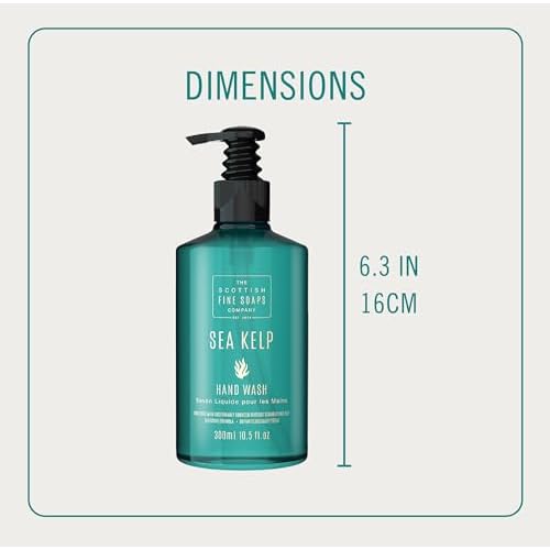 Scottish Fine Soaps Sea Kelp Marine Hand Wash 300ml Pump