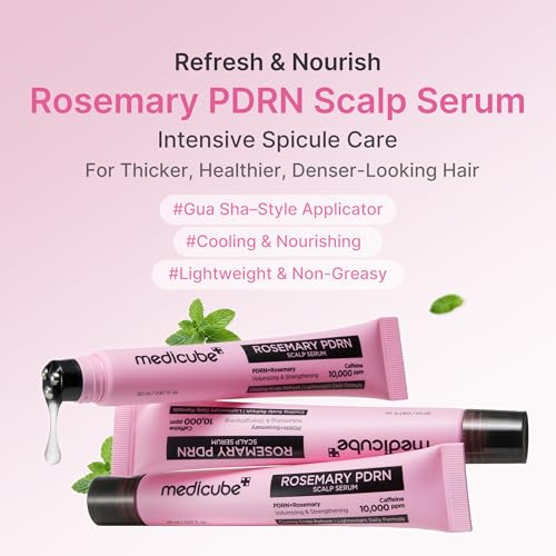 Medicube Scalp Serum with Rosemary & PDRN | Lightweight Treatment for Thicker Hair