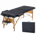 BestMassage Portable Massage Table 24" Wide Height Adjustable
